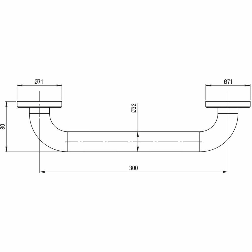 Deante Lehnen Concept Pro 30 cm Support Handle