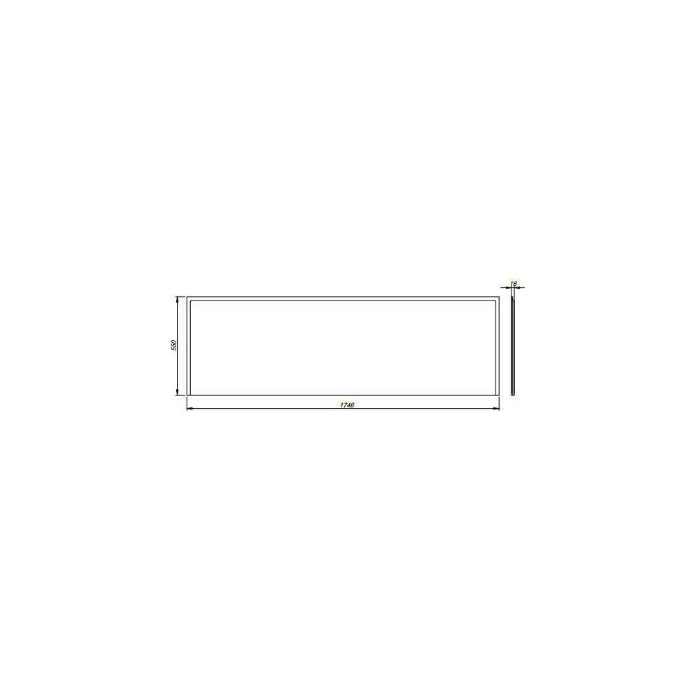 Kolo Modo 180 cm Bathtub Front Panel