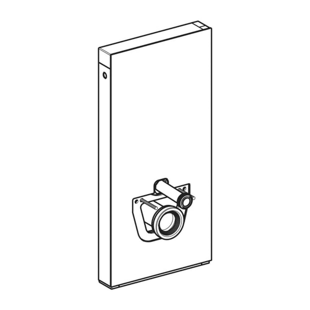 Geberit Monolith Module for Wall-Hung Toilet Concrete Look 101 cm