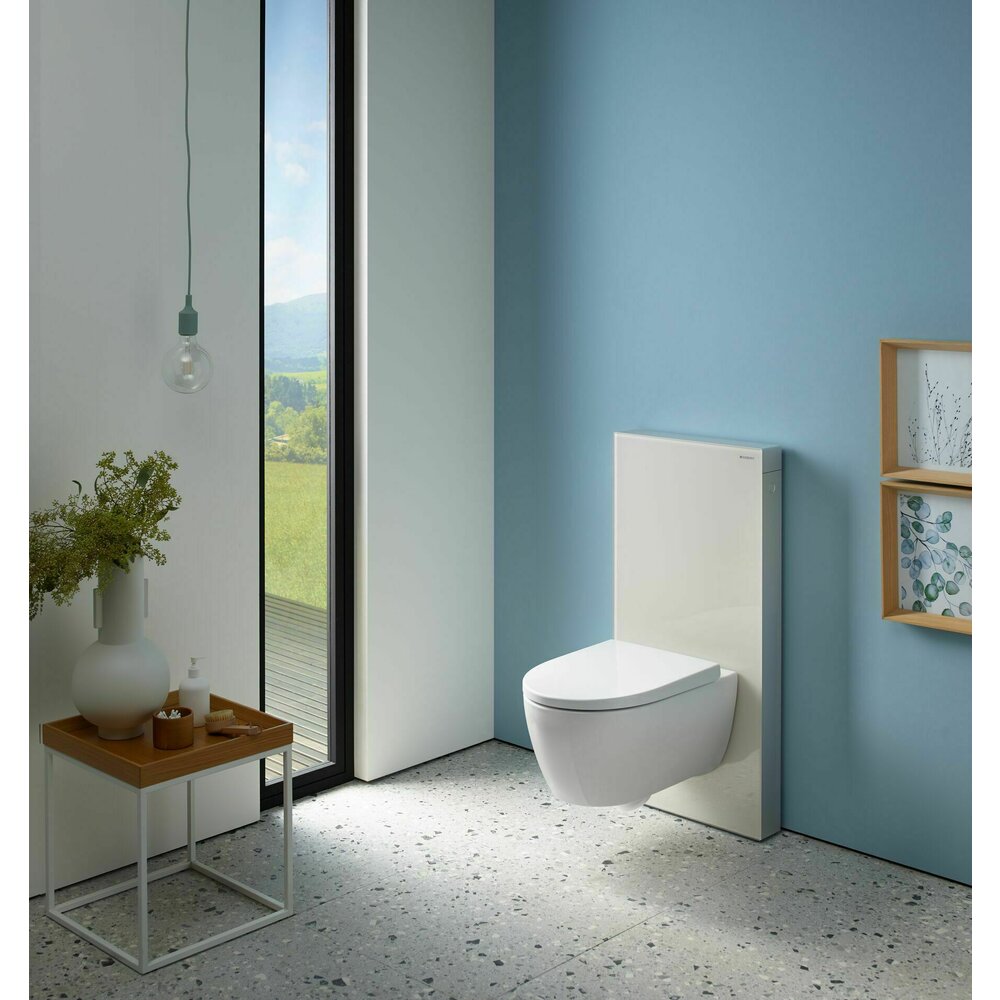 Модул Geberit Monolith за wc с инсталация 101 см, сив пясък