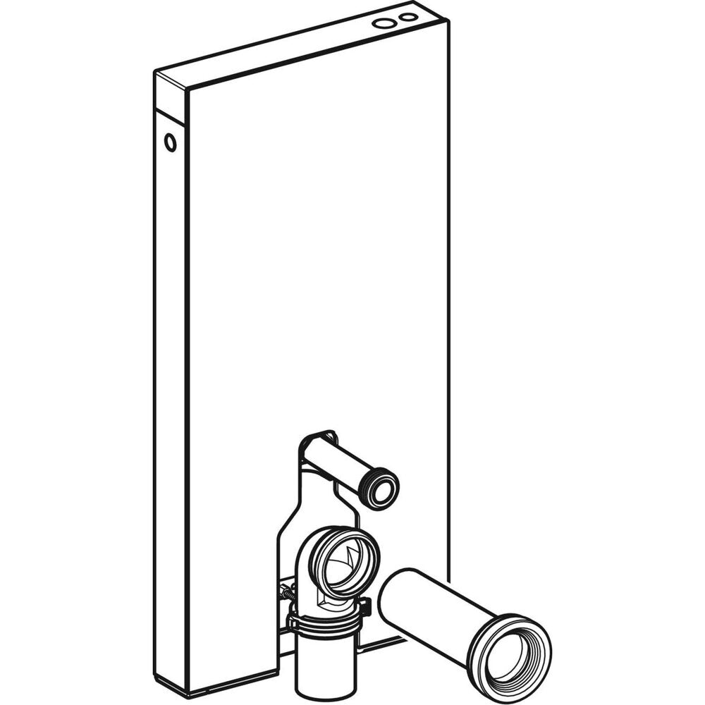 Geberit Monolith Plus Module for Floor-mounted Toilet White 101 cm
