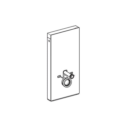 Модул Geberit Monolith Plus за WC с височина 101 см, бял