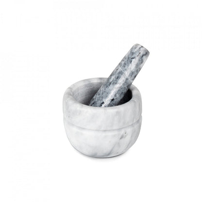 Мозар от мрамор Luigi Ferrero FR-898GR Ø8,9xH8cm, светло сив 1004805