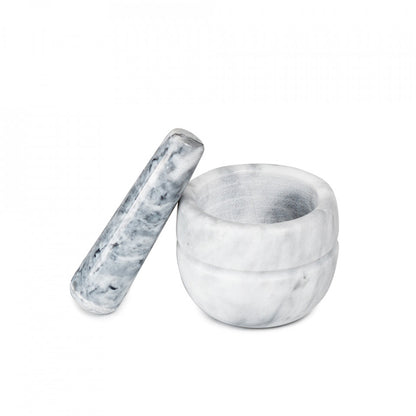Мозар от мрамор Luigi Ferrero FR-898GR Ø8,9xH8cm, светло сив 1004805