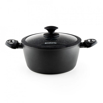 Тенджера Brabantia Rock 24cm 4.2L с капак 650563