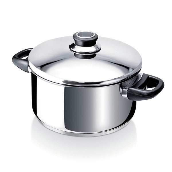 Съд с капак от неръждаема стомана Beka Polo 24cm, с капак 1001058