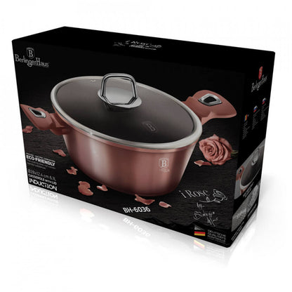 Тенджера с капак I-Rose Collection BerlingerHaus BH 6036