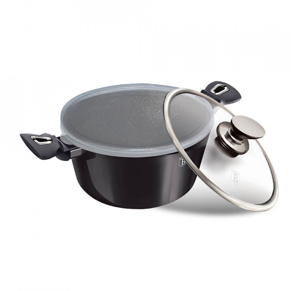 Съд с капак Metallic Line Carbon Pro Edition BerlingerHaus BH 6892