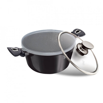 Съд с капак Metallic Line Carbon Pro Edition BerlingerHaus BH 6892