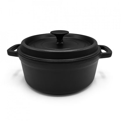 Съд с капак Muhler Tika MR-2048CI 20x10cm, 2L, чугун 1004989
