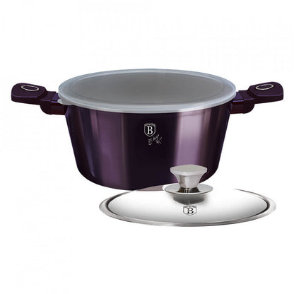 Тенджера с капак Purple Eclipse Collection BerlingerHaus BH 6628