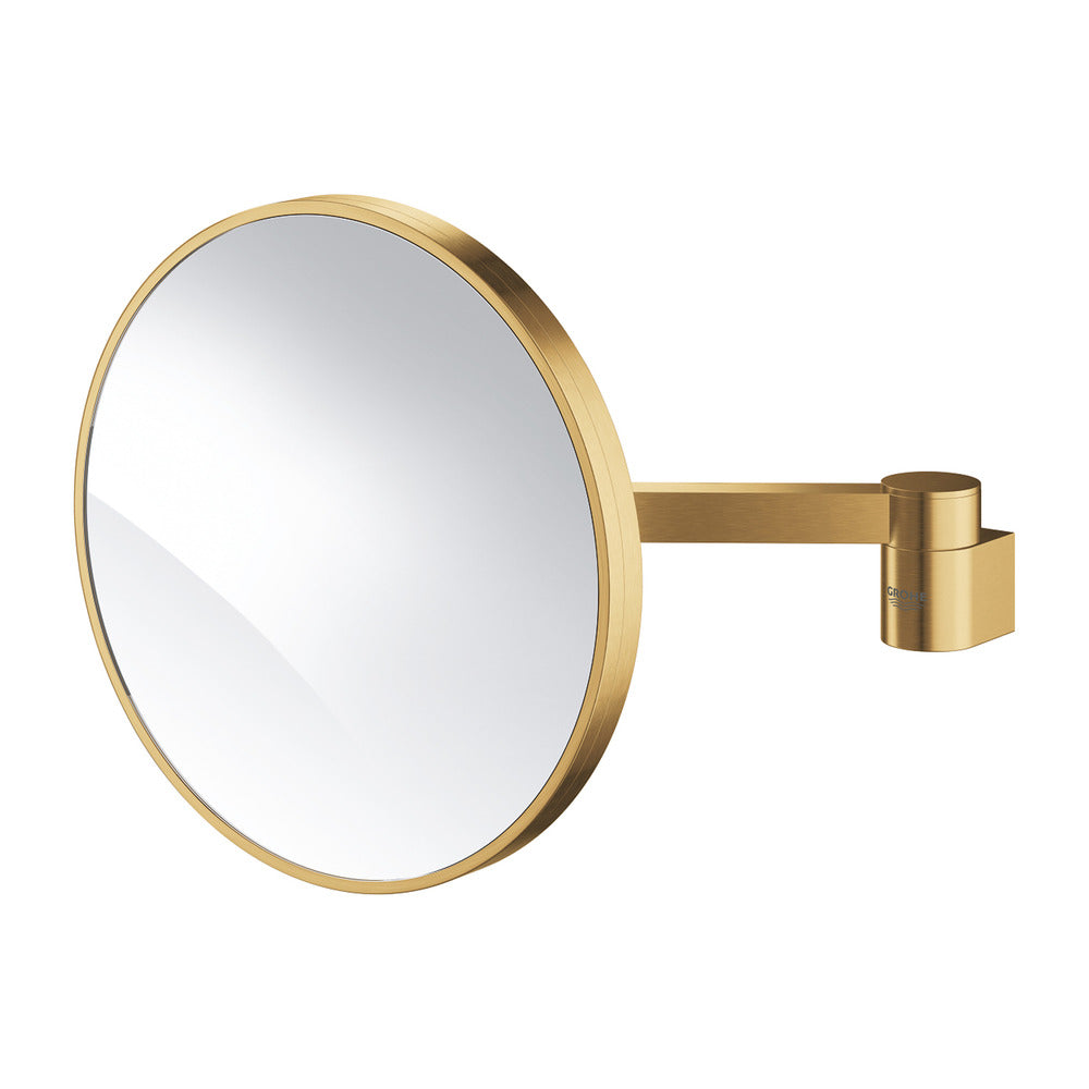Козметично огледало Grohe Selection 20 см златно матово Cool Sunrise
