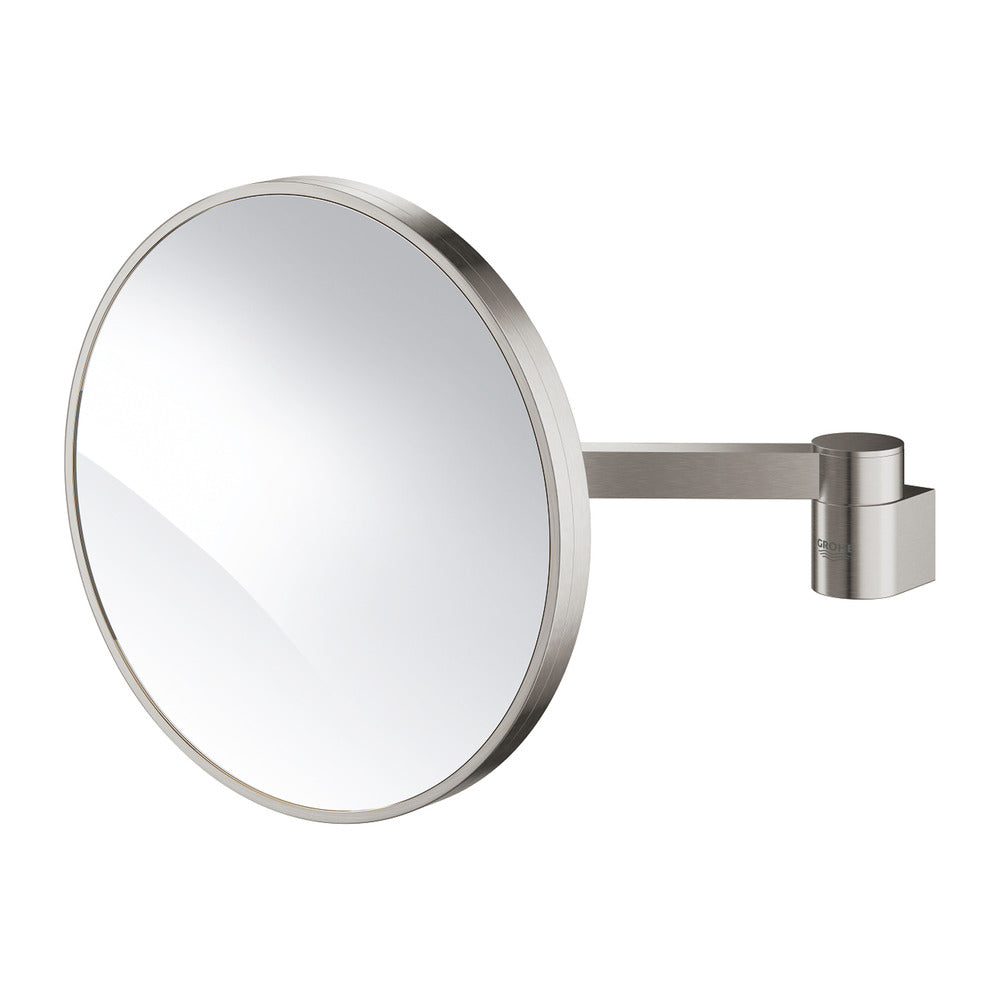 Огледало за грим Grohe Selection 20 см хром перлат Supersteel
