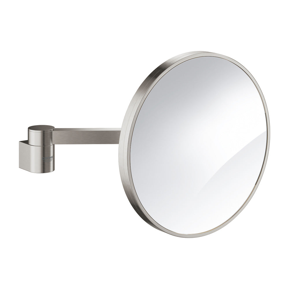 Огледало за грим Grohe Selection 20 см хром перлат Supersteel