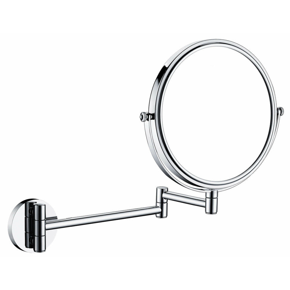 Mirror with movable arm Deante Round chrome