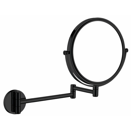 Mirror with movable arm Deante Round black