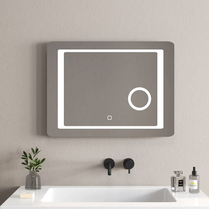 Огледало с осветление Inter Ceramic правоъгълно 80x60 cm