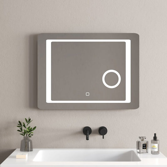 Огледало с осветление Inter Ceramic правоъгълно 80x60 cm