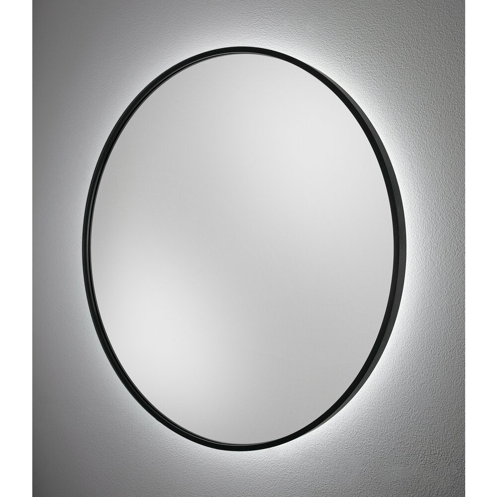 LED illuminated mirror Dubiel Vitrum Zoe black 70x70 cm
