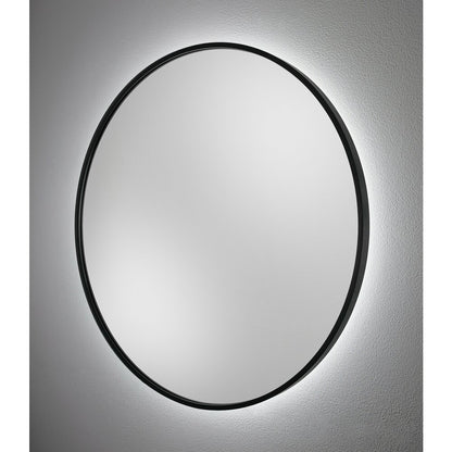 LED illuminated mirror Dubiel Vitrum Zoe black 70x70 cm