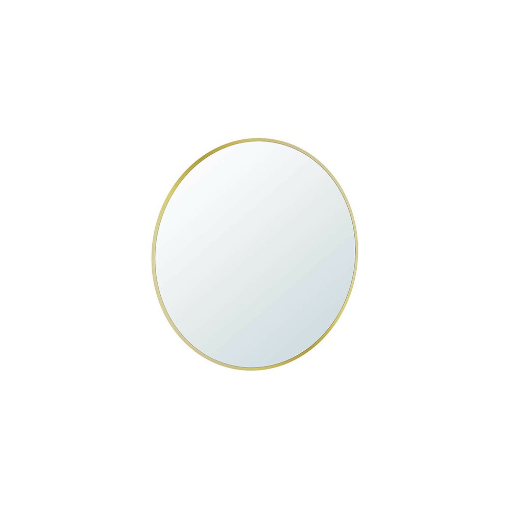 Огледало с LED осветление Gala Диам 80x80 см златно