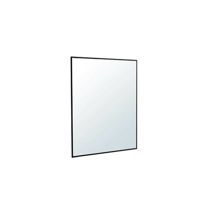 Огледало с LED осветление Gala Kuadrant 60x80 см черно
