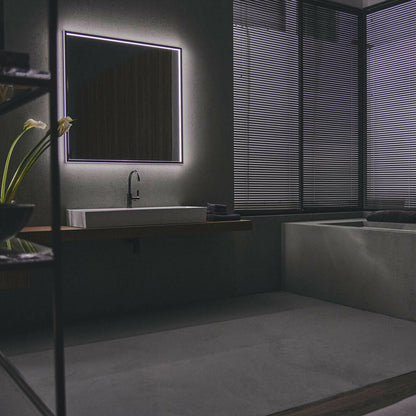 Огледало с LED осветление Ideal Standard Atelier Conca квадрат 100 см