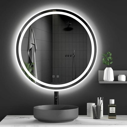 LED осветена огледало Tutumi 60x60 см BAS