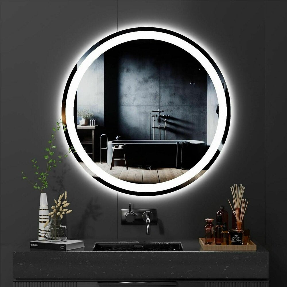 LED осветена огледало Tutumi 60x60 см BAS