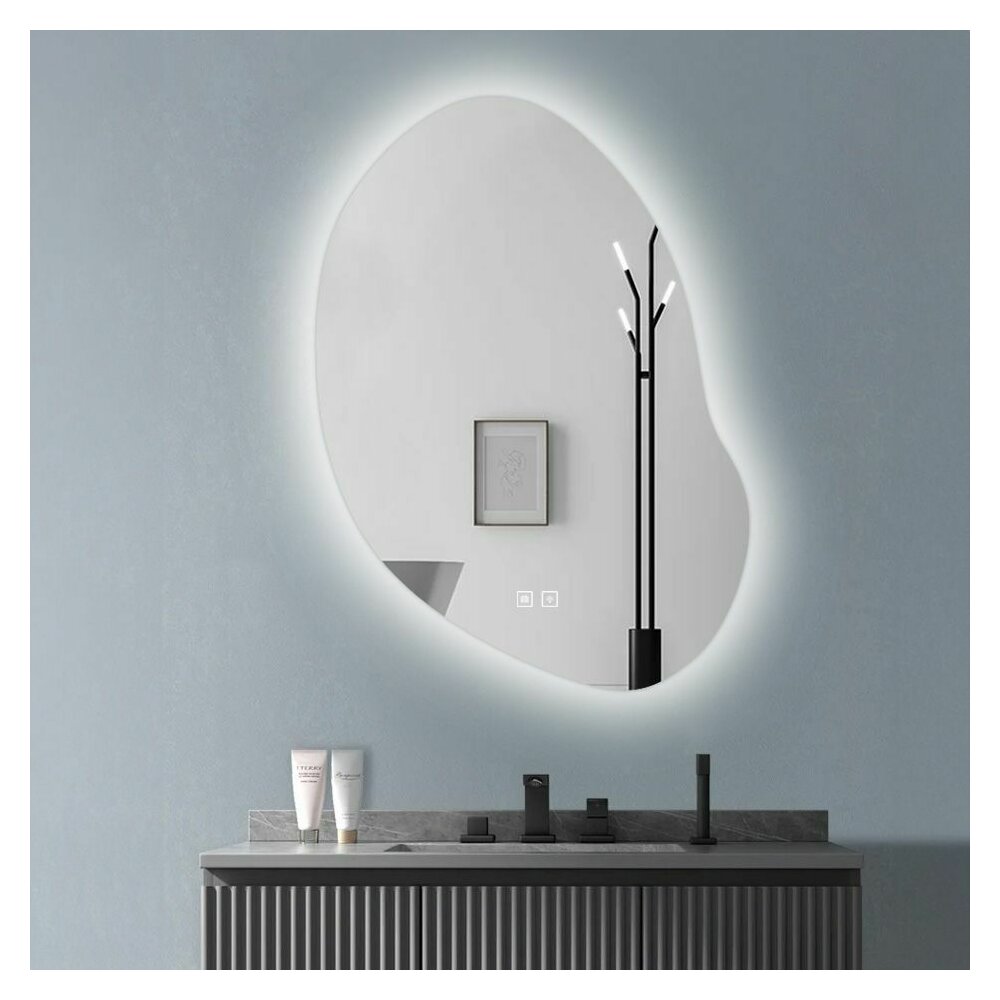 LED осветена огледало Tutumi 80x60 см CLOUD C