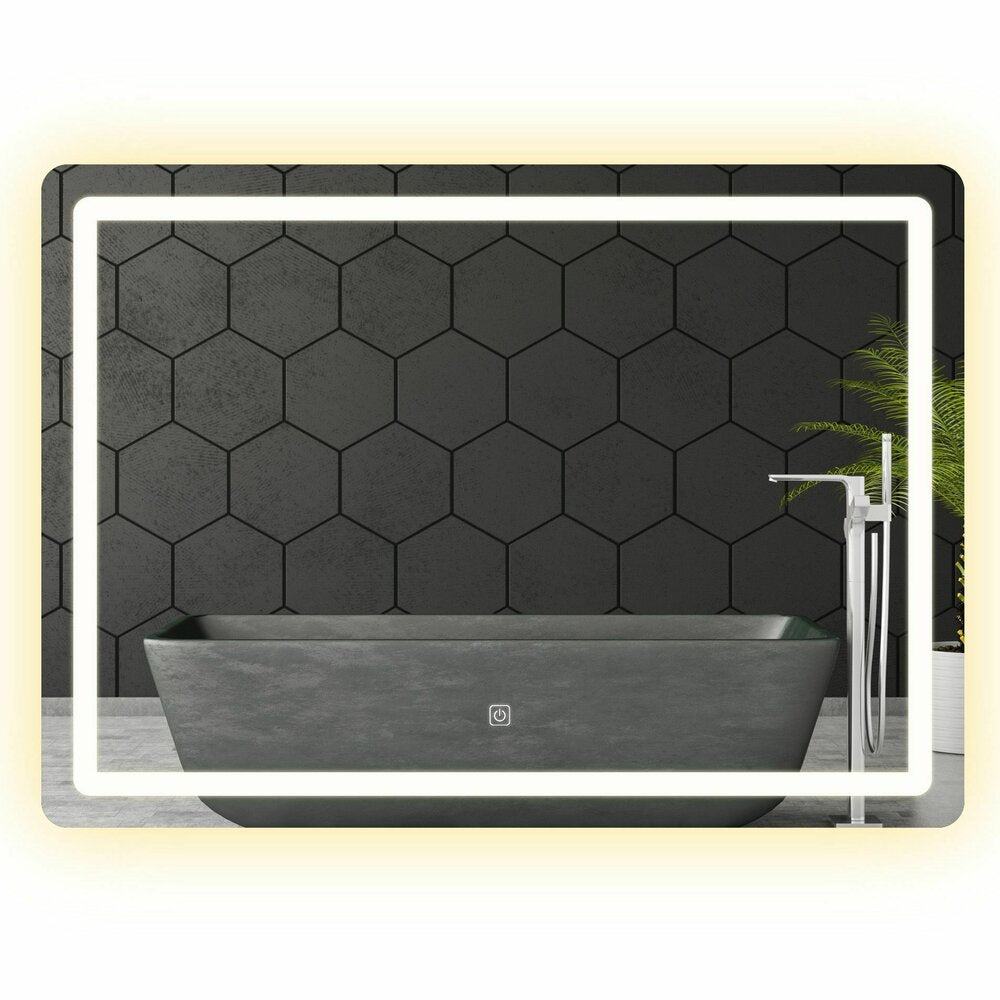 LED осветена огледало Tutumi 80x60 см P10407