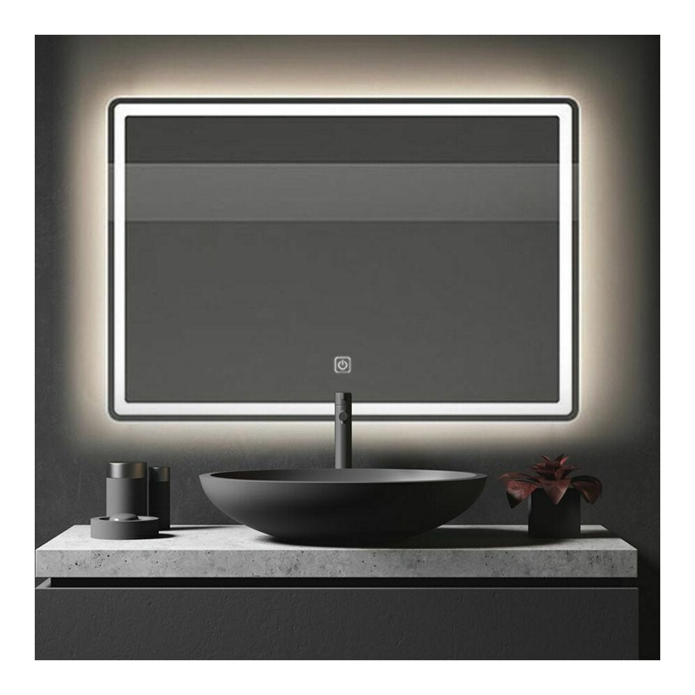 LED осветена огледало Tutumi 80x60 см P10407