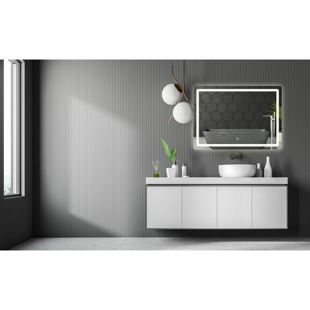 LED осветена огледало Tutumi 80x60 см P10407