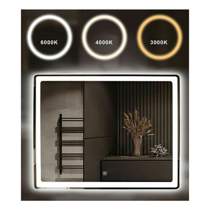 LED осветена огледало Tutumi 80x60 см P10407
