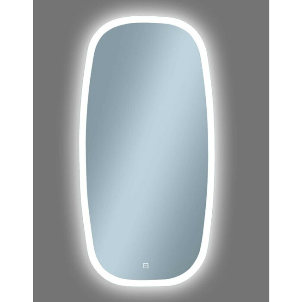 LED огледало Venti Breza 90 см x 45 см черно