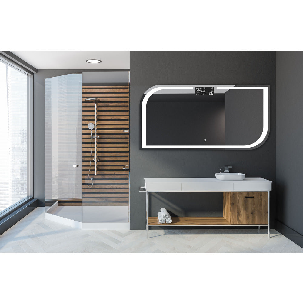 LED осветена огледало Venti Futuro 120x60x2,5 см
