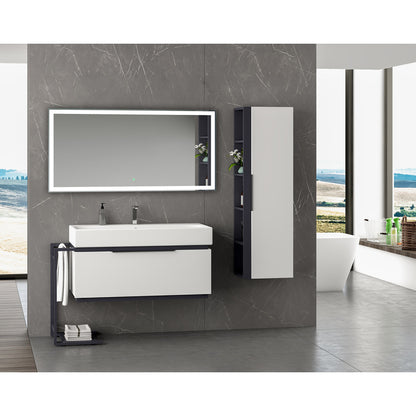 Venti Libra LED Illuminated Mirror 120x60x2.5 cm