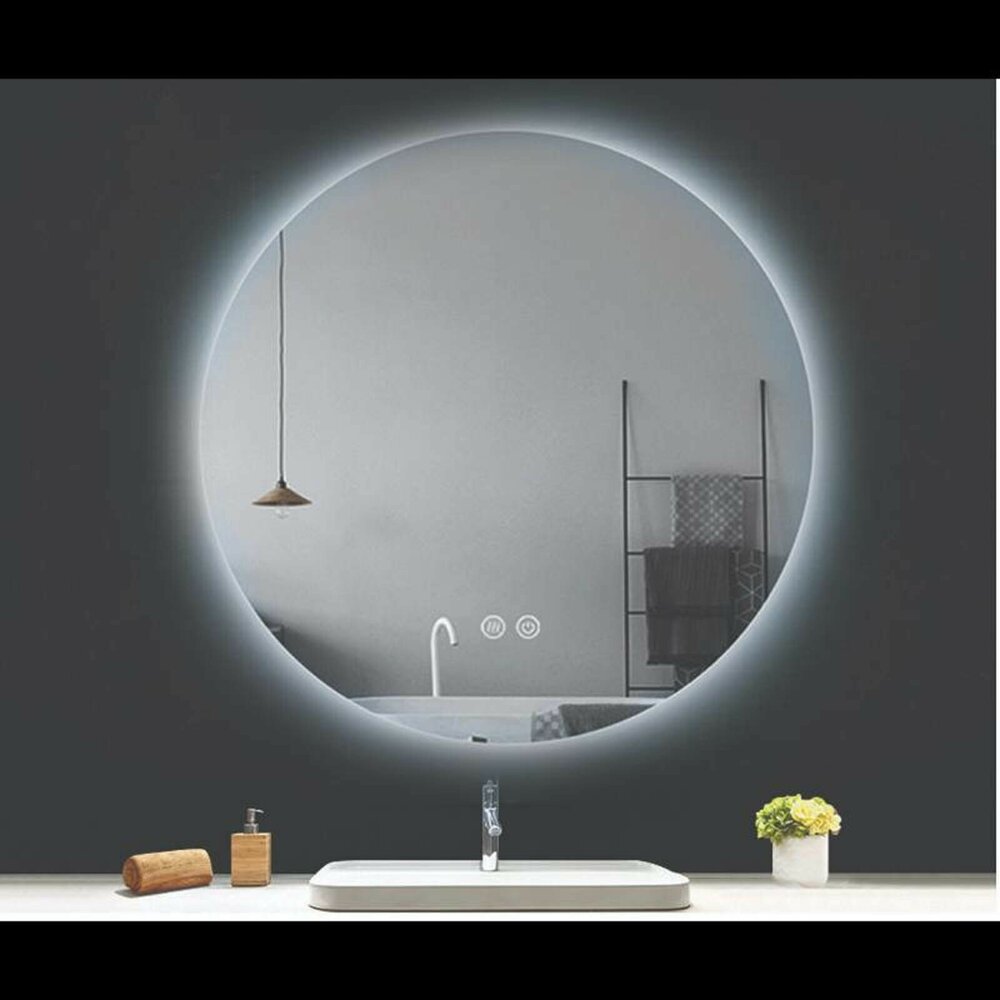 Mirror with Lighting and Anti-Fog Fluminia Calatrava Ambient 90 cm
