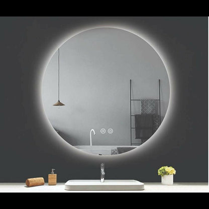 Mirror with Lighting and Anti-Fog Fluminia Calatrava Ambient 90 cm