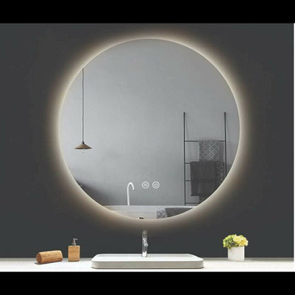 Mirror with Lighting and Anti-Fog Fluminia Calatrava Ambient 90 cm