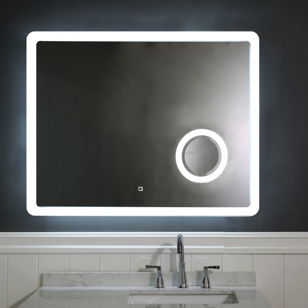 Огледало с осветление и антифог Inter Ceramic 100x80 см правоъгълно