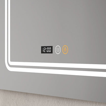 Огледало с осветление и антифог Inter Ceramic 50x70 см правоъгълно
