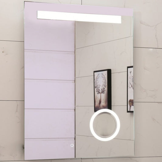 Огледало с осветление и размразяване Inter Ceramic 60x80 см правоъгълно