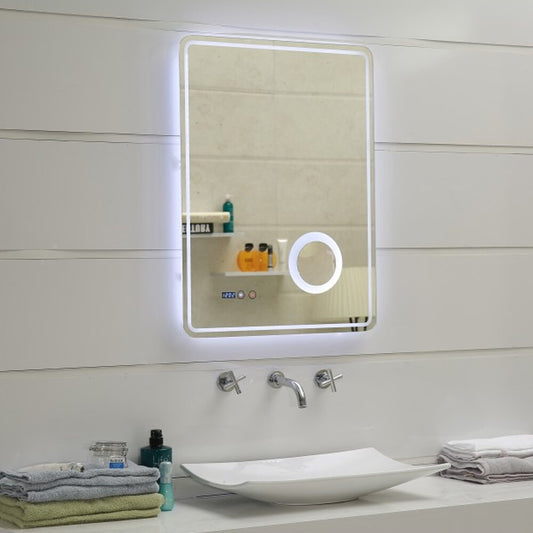 Огледало с осветление и антифог Inter Ceramic 60x80 см правоъгълна форма