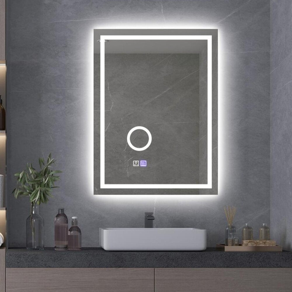 Огледало с осветление и противозапотяване Inter Ceramic правоъгълно 60x80 cm