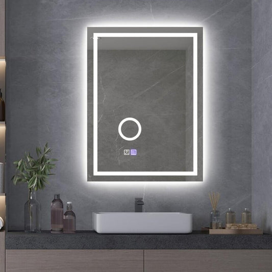 Огледало с осветление и противозапотяване Inter Ceramic правоъгълно 60x80 cm