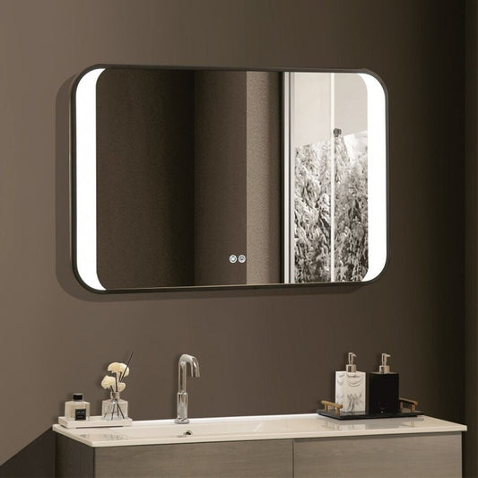 Огледало с осветление и антифог Inter Ceramic правоъгълно 90x60 cm