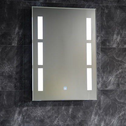 Огледало с осветление и размразяване Inter Ceramic ECA 50x70 cm правоъгълно