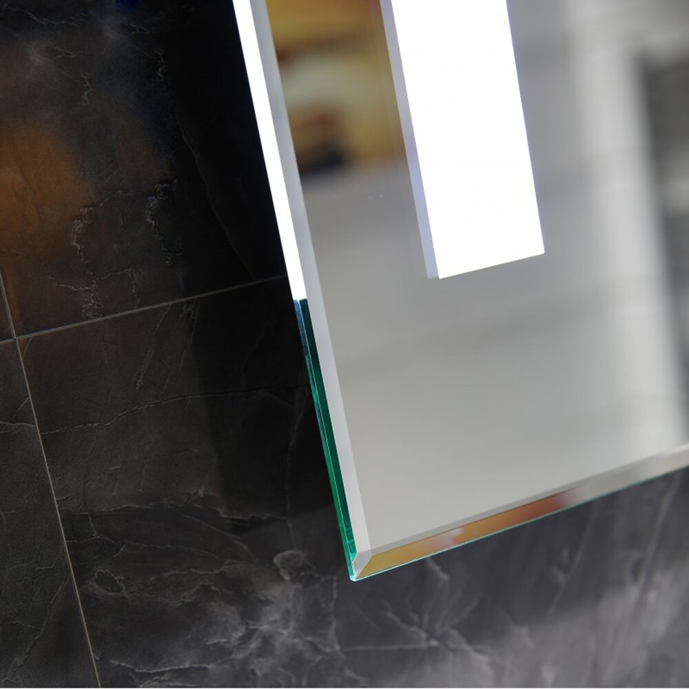 Огледало с осветление и размразяване Inter Ceramic ECA 50x70 cm правоъгълно