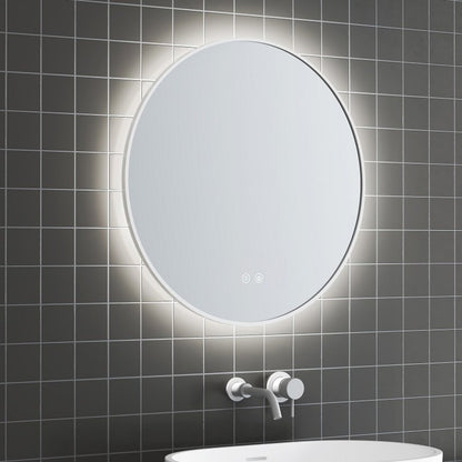 Огледало с осветление и антифог Inter Ceramic Mateo кръгло 80 cm